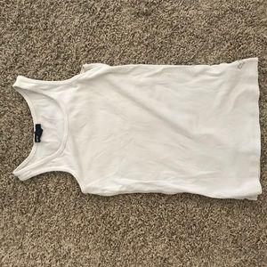 Gap kids white tank top